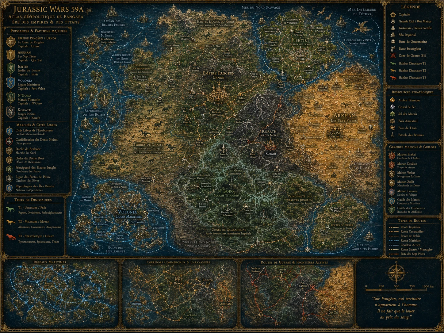 Atlas Geopolitique de Pangee