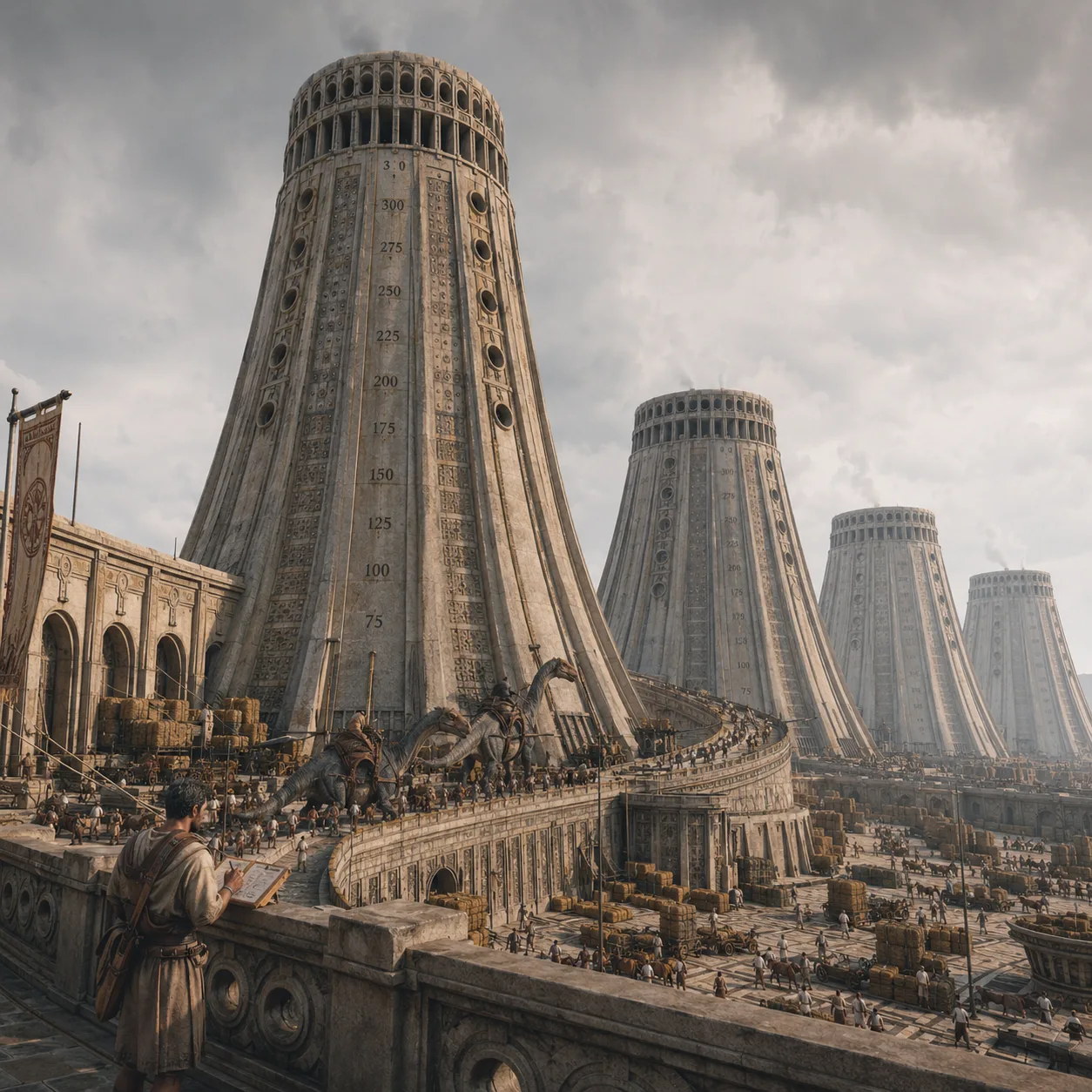 Tours-silos coniques d'Urnok