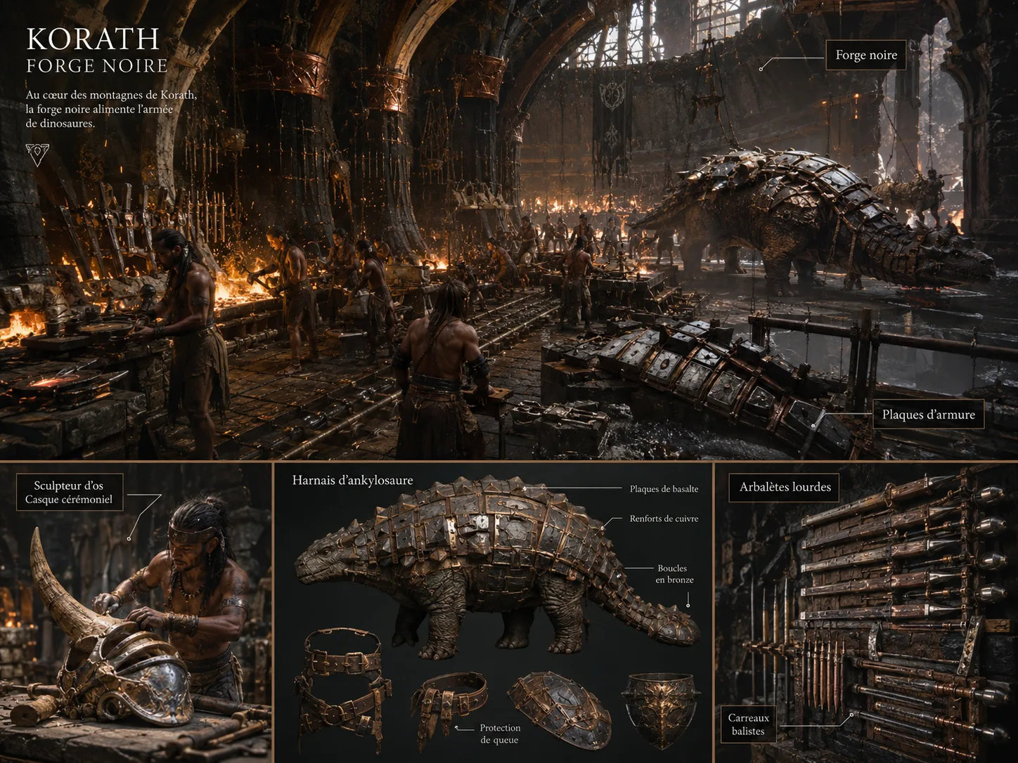 Metal residuel : tranchants, rivets, mecanismes